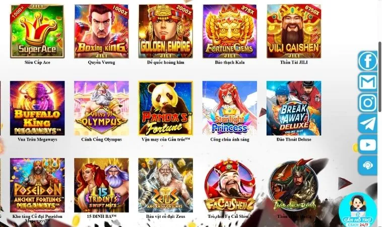 Đa dạng các thể loại game nhanh để trải nghiệm tại nhà cái 789WIN