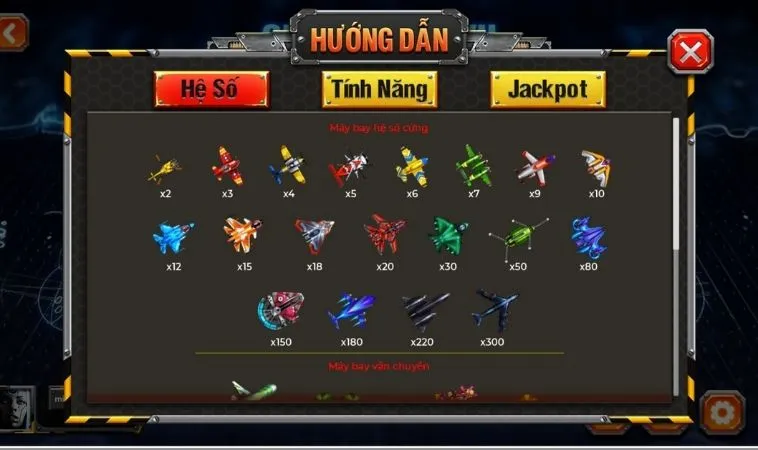Hướng Dẫn Chơi Bắn Cá Đại Chiến B52 789Win Để Săn Thưởng Hiệu Quả 2 Các hệ số sinh vật trong game Bắn Cá Đại Chiến B52 789Win