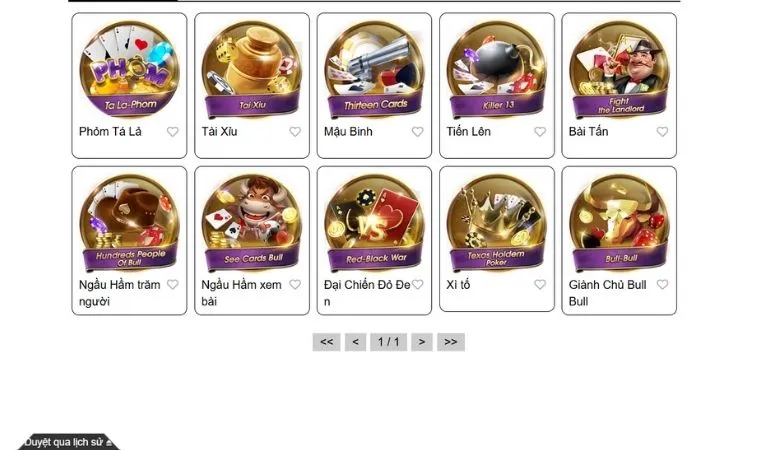 Các trò chơi game nhanh hấp dẫn tại 789WIN