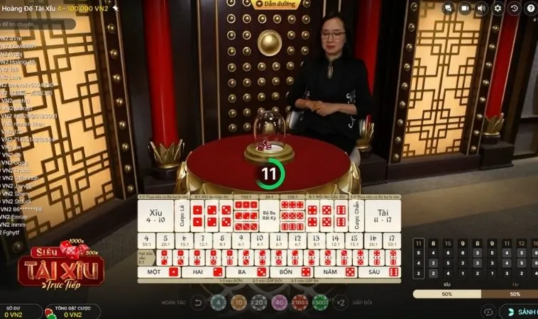 Hướng Dẫn Cách Chơi Tài Xỉu Nhà Cái 789Win Hiệu Quả Cho Người Mới 2 Giao diện chơi Tài Xỉu Nhà Cái 789Win
