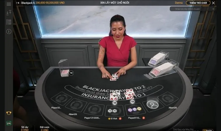 Blackjack Tại 789Win: Trò Chơi Bài Đỉnh Cao Dành Cho Tín Đồ Cá Cược 2 Bàn chơi Blackjack Tại 789Win