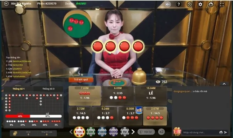 Xóc Đĩa Tại 789Win: Trải Nghiệm Cá Cược Truyền Thống Đầy Kịch Tính 2 Bàn cược Xóc Đĩa Tại 789Win
