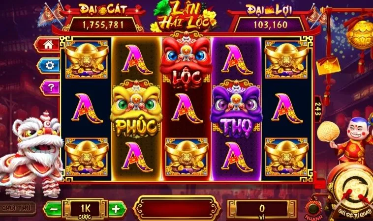 Các biểu tượng trong game nổ hũ Lân Hái Lộc tại 789Win