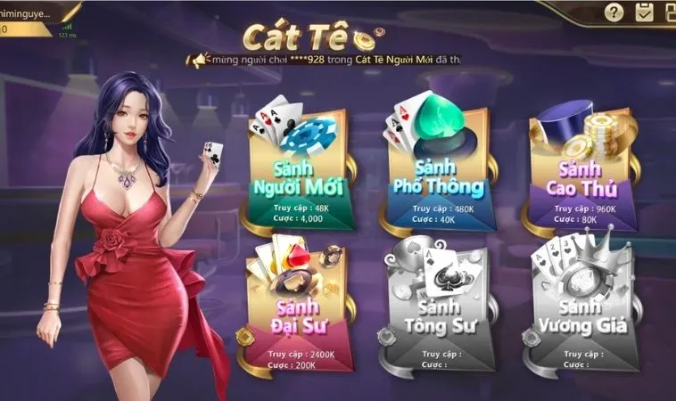 Bí Quyết Chơi Sắc Tê 789Win Dễ Thắng Cho Người Mới 2 Các sảnh chơi bài Sắc Tê 789Win